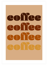 Coffee and Coffee - Art Print